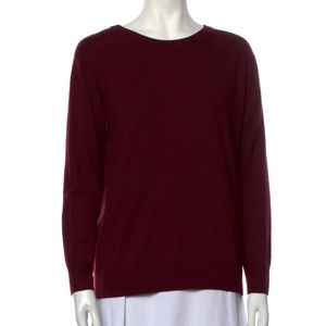 SANDRO Wool Scoop Neck Sweater